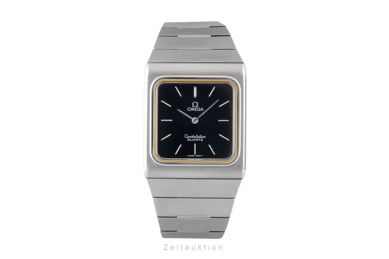 Omega Constellation steel quartz men's watch 395.0800 Vintage [2600075]