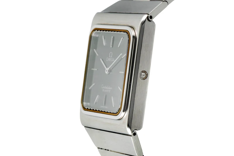 Omega Constellation steel quartz men's watch 395.0800 Vintage [2600075]