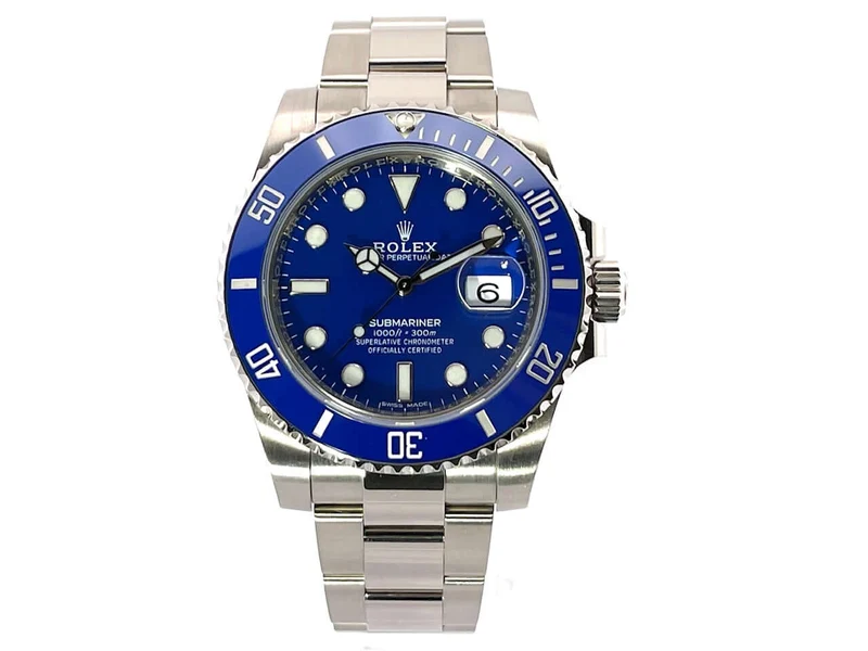 Rolex Submariner Date Weißgold 116619LB ungetragen aus 2019