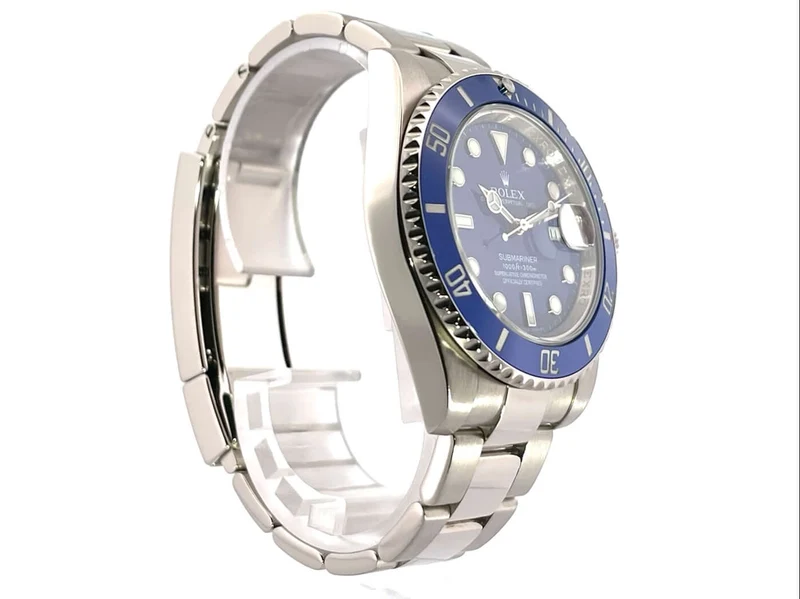 Rolex Submariner Date Weißgold 116619LB aus 2010 V-Serie