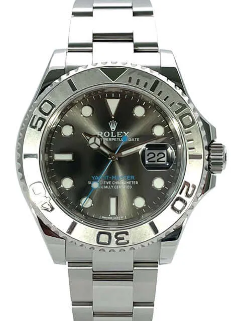 Rolex Yacht-Master 116622 Edelstahl Platin Rhodium aus 2016 LC100