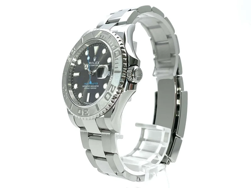 Rolex Yacht-Master 116622 Edelstahl Platin Rhodium aus 2016 LC100