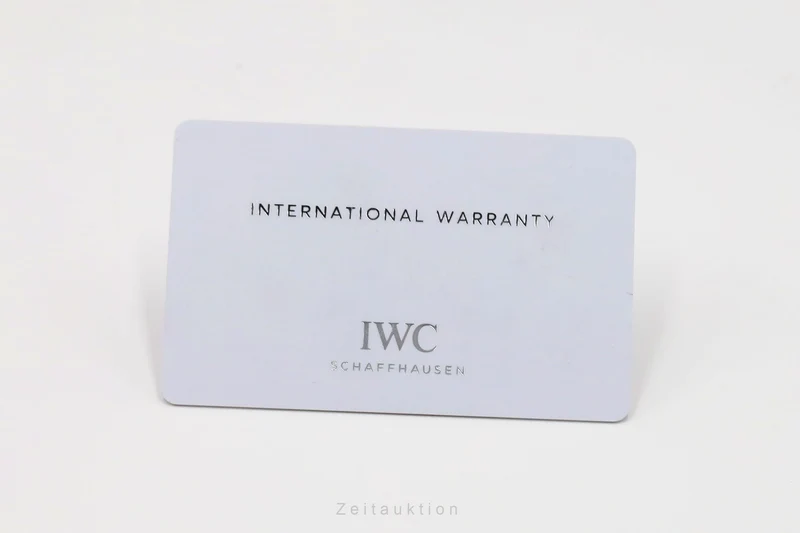IWC Portugieser chronograph steel automatic men's watch IW371447 LP: 9100EUR [2601377]