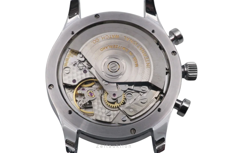 IWC Portugieser chronograph steel automatic men's watch IW371447 LP: 9100EUR [2601377]