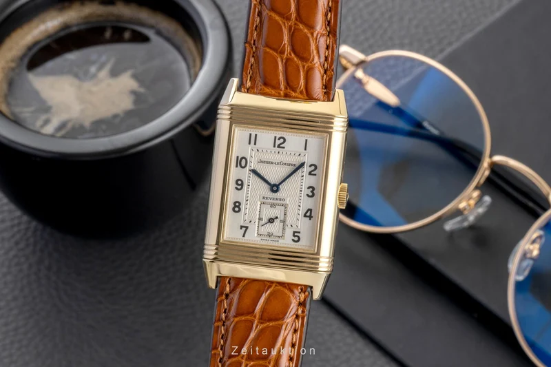 Jaeger LeCoultre Reverso 18 ct gold manual winding men's watch 270.140.622 [2601374]