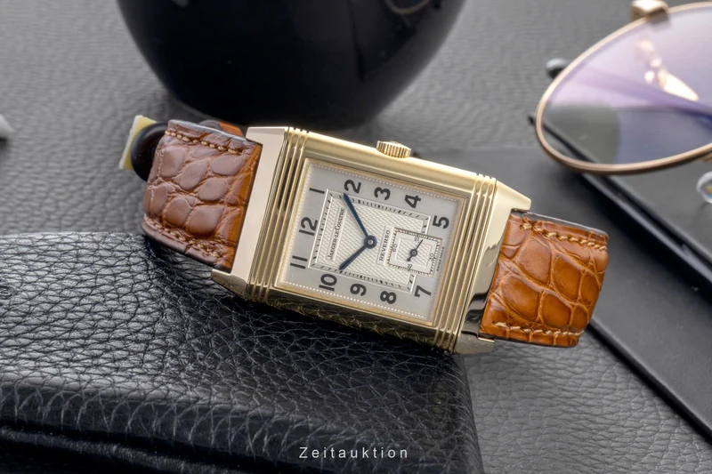 Jaeger LeCoultre Reverso 18 ct gold manual winding men's watch 270.140.622 [2601374]