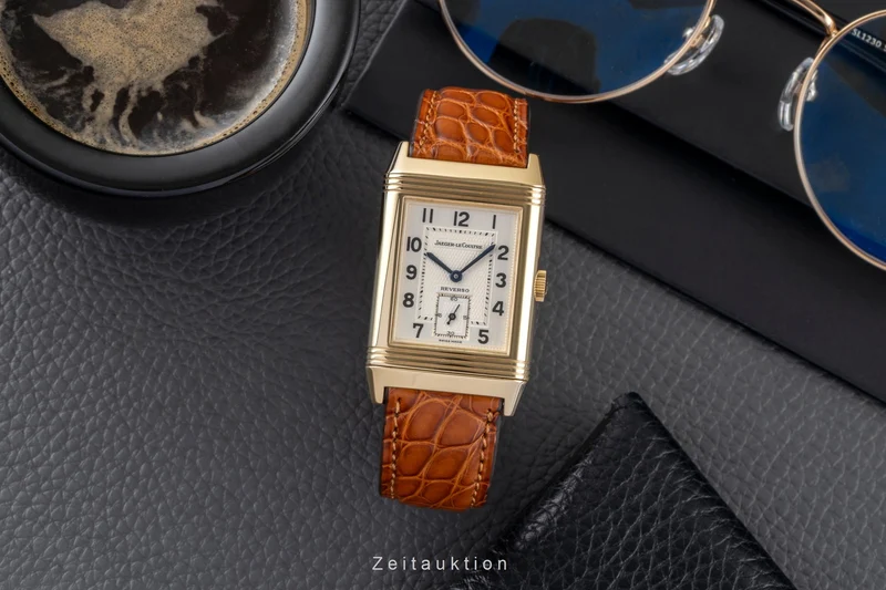 Jaeger LeCoultre Reverso 18 ct gold manual winding men's watch 270.140.622 [2601374]
