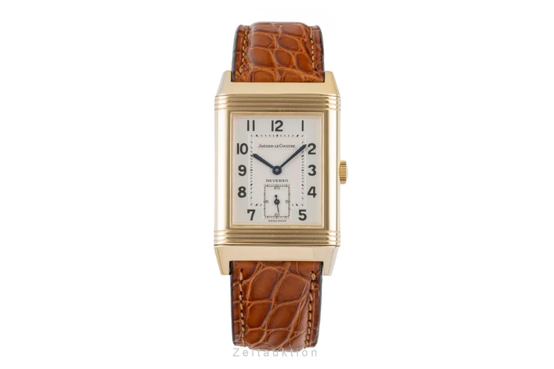 Jaeger LeCoultre Reverso 18 ct gold manual winding men's watch 270.140.622 [2601374]