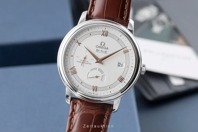 Omega De Ville steel automatic men's watch 424.13.40.21.02.002 [2601285]