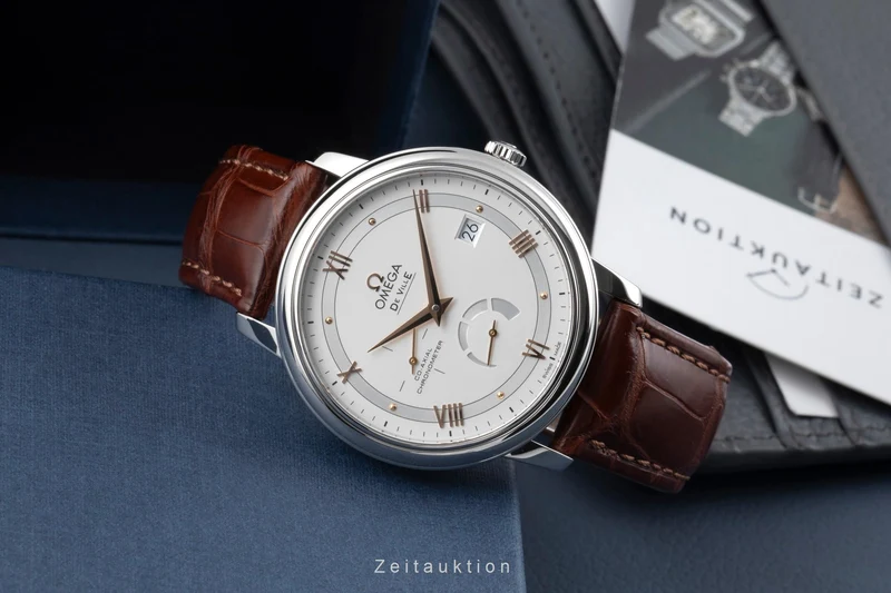 Omega De Ville steel automatic men's watch 424.13.40.21.02.002 [2601285]