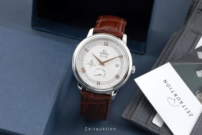 Omega De Ville steel automatic men's watch 424.13.40.21.02.002 [2601285]