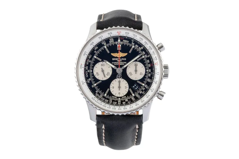 Breitling Navitimer 01 chronograph steel automatic men's watch AB0120 LP: 9500EUR [2601196]