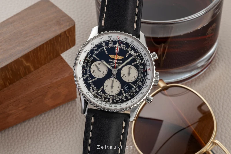 Breitling Navitimer 01 chronograph steel automatic men's watch AB0120 LP: 9500EUR [2601196]