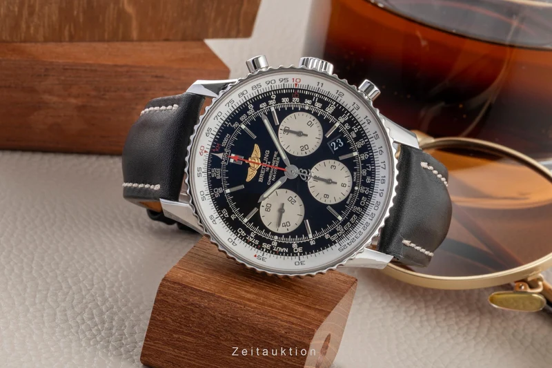 Breitling Navitimer 01 chronograph steel automatic men's watch AB0120 LP: 9500EUR [2601196]