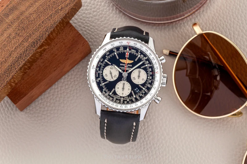 Breitling Navitimer 01 chronograph steel automatic men's watch AB0120 LP: 9500EUR [2601196]