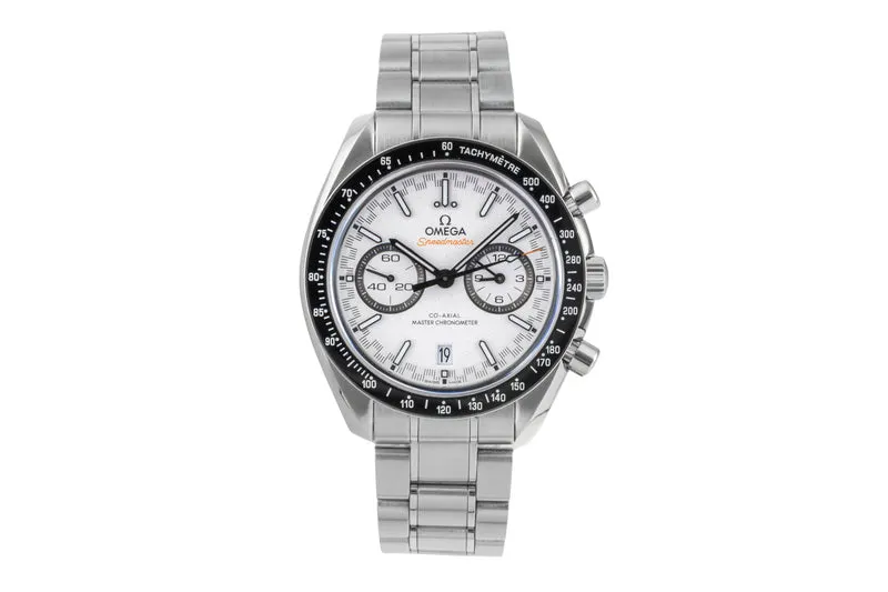 Omega Speedmaster Racing chronograph steel automatic men's watch 329.30.44.51.04.001 LP: 10400EUR [2601133]