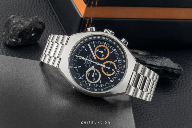 Omega Speedmaster chronograph steel automatic men's watch 522.10.43.50.01.001 Limited [2601304]