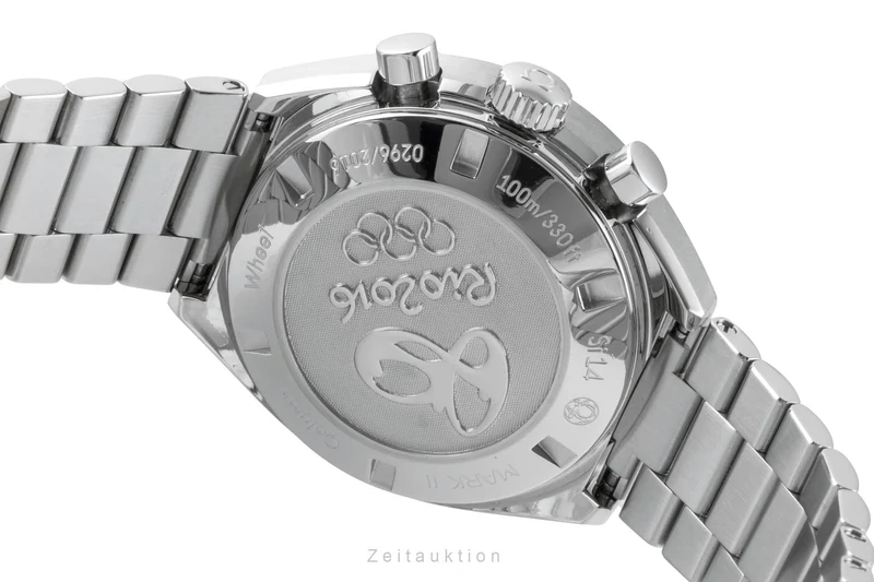 Omega Speedmaster chronograph steel automatic men's watch 522.10.43.50.01.001 Limited [2601304]