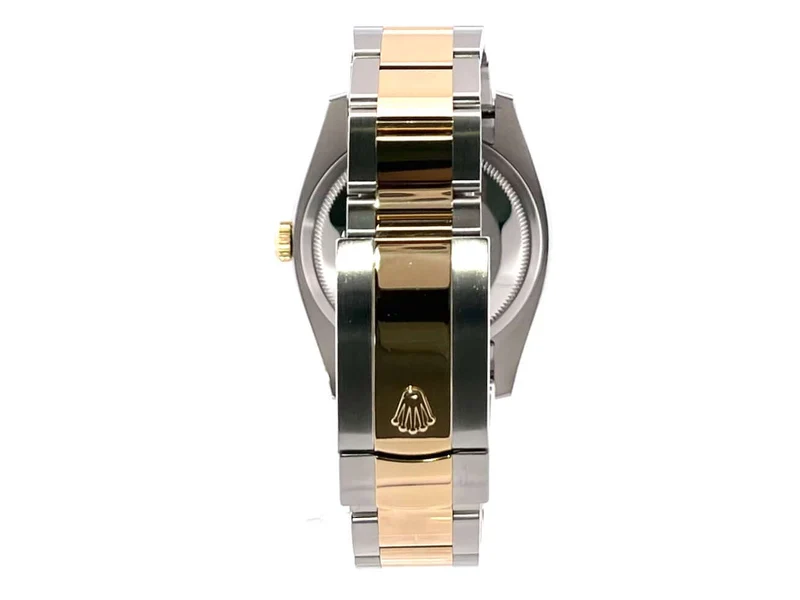 Rolex Datejust 36 Edelstahl - Gelbgold 116203 Blau