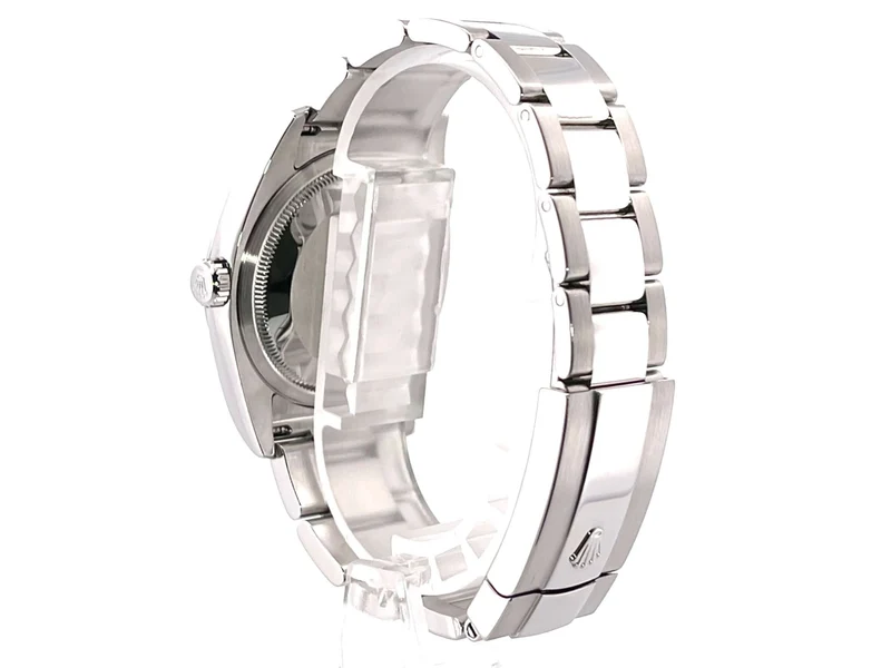 Rolex Oyster Datejust 36 116200 Weiß Römisch aus 2016 LC100
