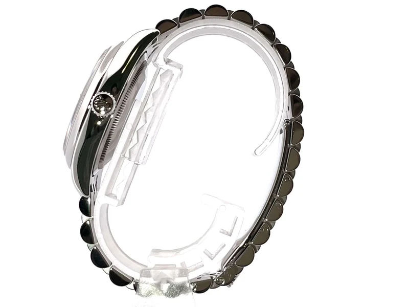 Rolex Oyster Datejust 36 116200 Weiß R Jubile-Band 2009 LC100