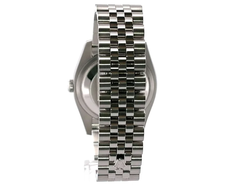Rolex Oyster Datejust 36 116200 Weiß R Jubile-Band 2009 LC100