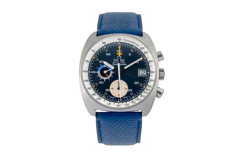 Omega Seamaster chronograph steel automatic men's watch 176.007 Vintage [2507525]