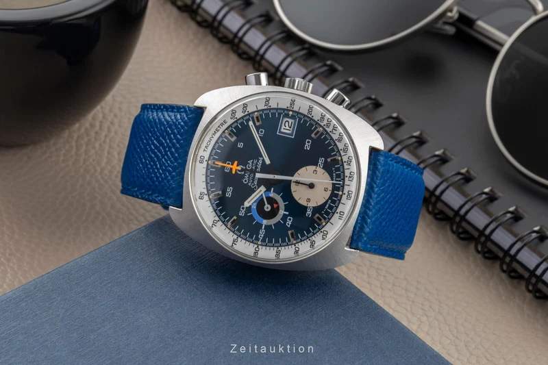 Omega Seamaster chronograph steel automatic men's watch 176.007 Vintage [2507525]