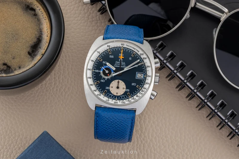 Omega Seamaster chronograph steel automatic men's watch 176.007 Vintage [2507525]