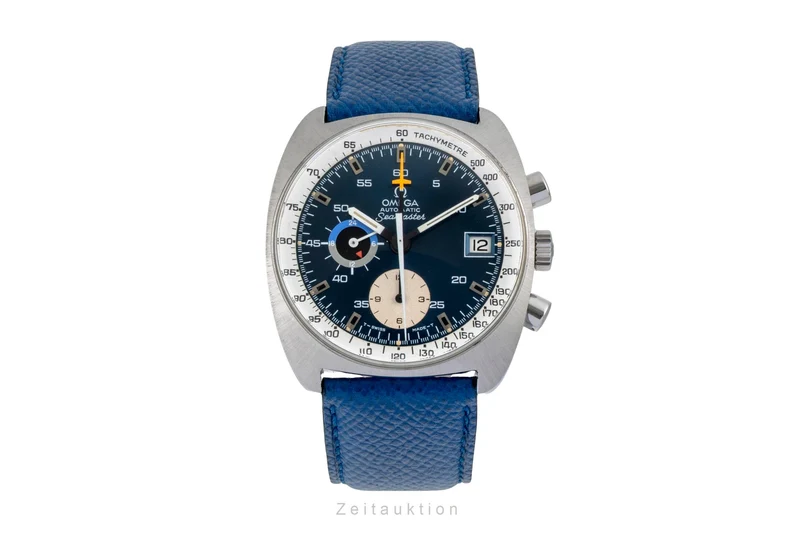 Omega Seamaster chronograph steel automatic men's watch 176.007 Vintage [2507525]