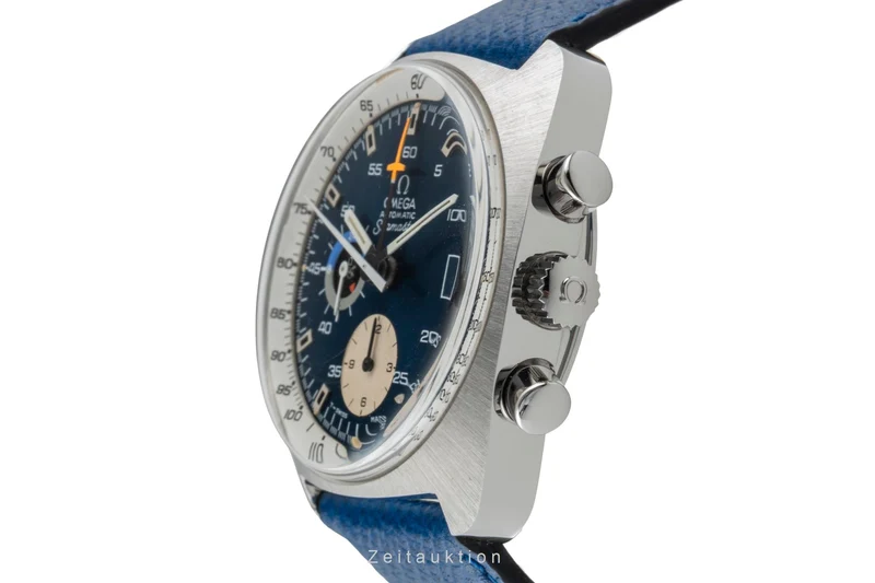 Omega Seamaster chronograph steel automatic men's watch 176.007 Vintage [2507525]