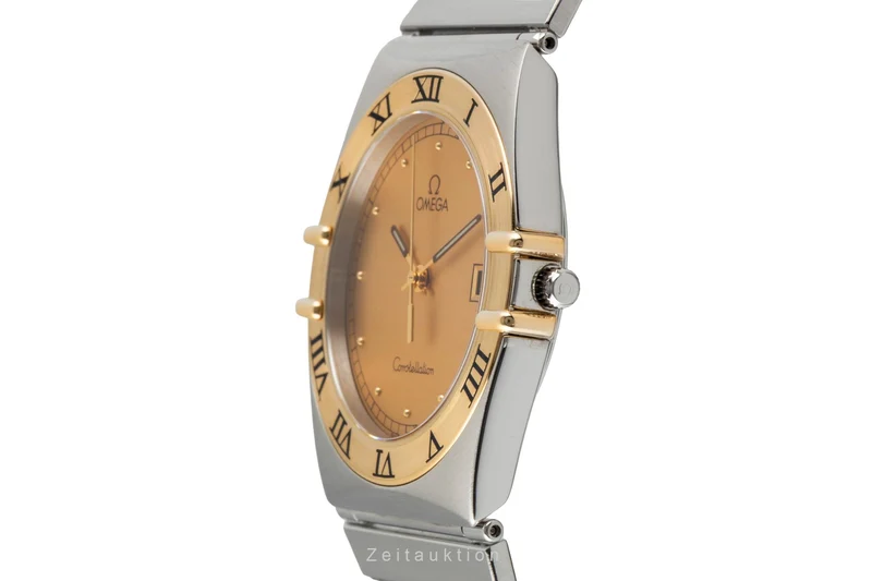Omega Constellation steel / gold quartz men's watch 396.1070, 396.1080 [2601004]