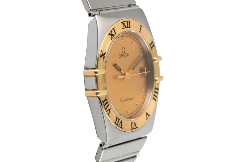 Omega Constellation steel / gold quartz men's watch 396.1070, 396.1080 [2601004]