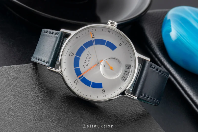 Nomos Autobahn steel automatic men's watch 1303 [2600529]