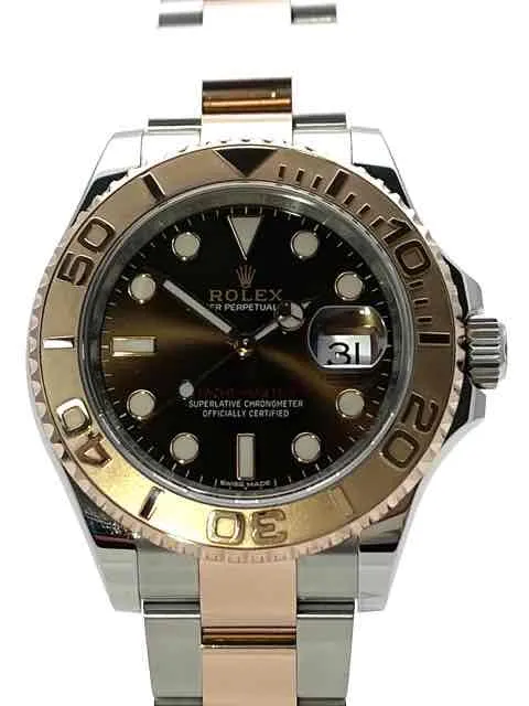 Rolex Yacht-Master 40 Edelstahl Everose-Gold 116621 Choco aus 2019