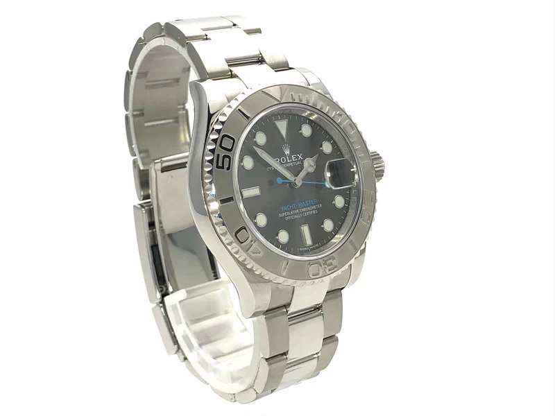 Rolex Yacht-Master 116622 Edelstahl Platin Rhodium aus 2019