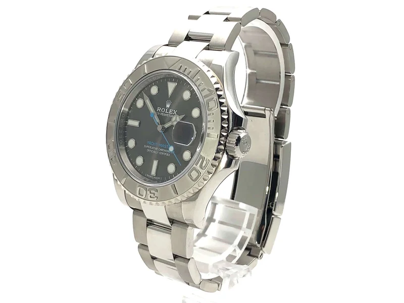 Rolex Yacht-Master 116622 Edelstahl Platin Rhodium aus 2019