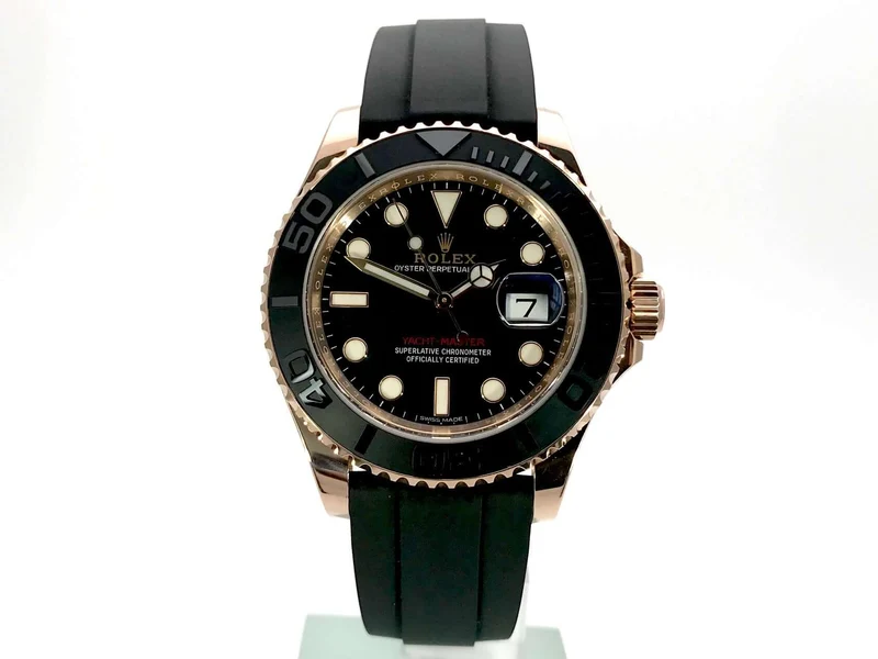 Rolex Yacht-Master 116655 Everose-Gold LC100 aus 2017