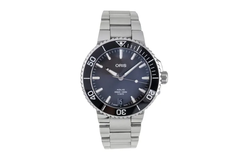 Oris Aquis Date steel automatic men's watch 01 400 7769 4154-07 8 22 09PEB [2507363]