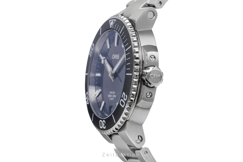 Oris Aquis Date steel automatic men's watch 01 400 7769 4154-07 8 22 09PEB [2507363]