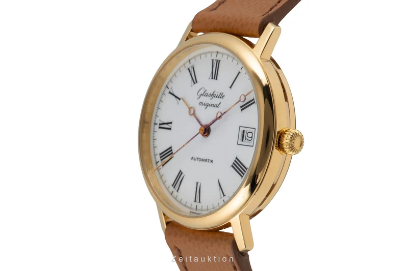 Glashütte gilt-brass automatic men's watch 10-31-01-01-04 [2600182]