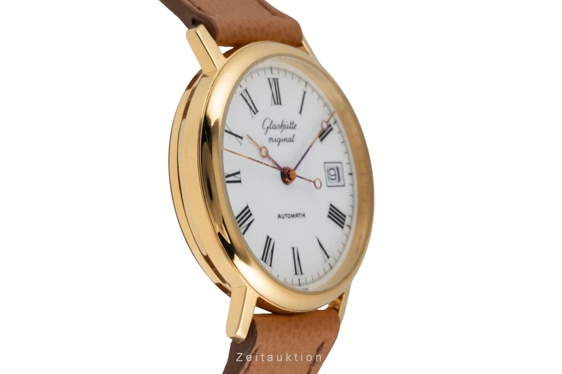 Glashütte gilt-brass automatic men's watch 10-31-01-01-04 [2600182]