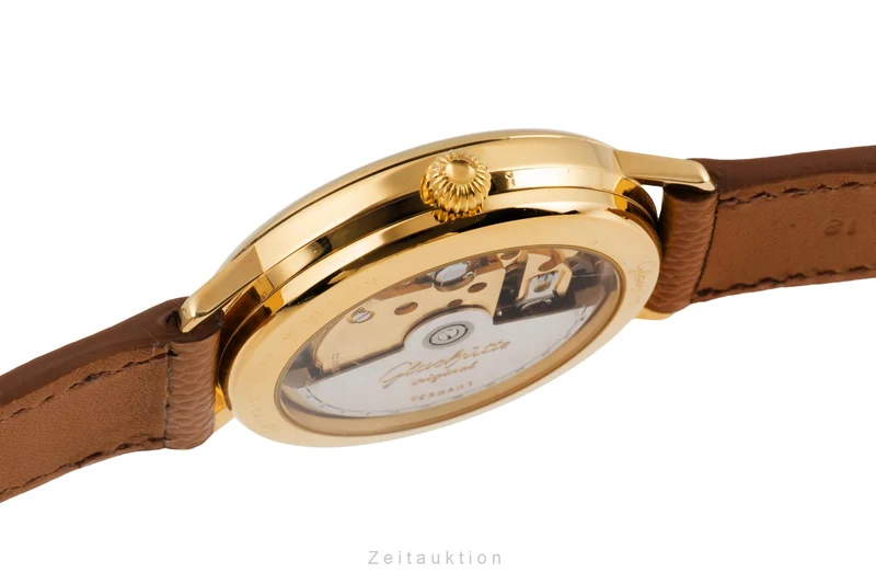 Glashütte gilt-brass automatic men's watch 10-31-01-01-04 [2600182]