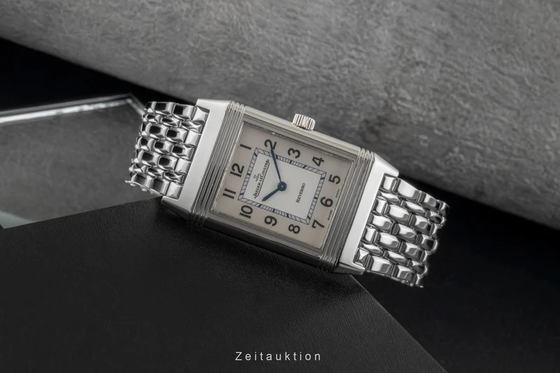 Jaeger LeCoultre Reverso steel quartz men's watch Q2518110 , 252.8.47 LP: 8450EUR [2507335]