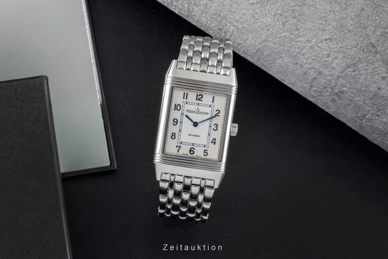 Jaeger LeCoultre Reverso steel quartz men's watch Q2518110 , 252.8.47 LP: 8450EUR [2507335]