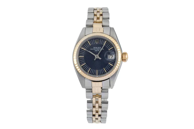Rolex Date steel / gold automatic women's watch 6917 Vintage [2601140]