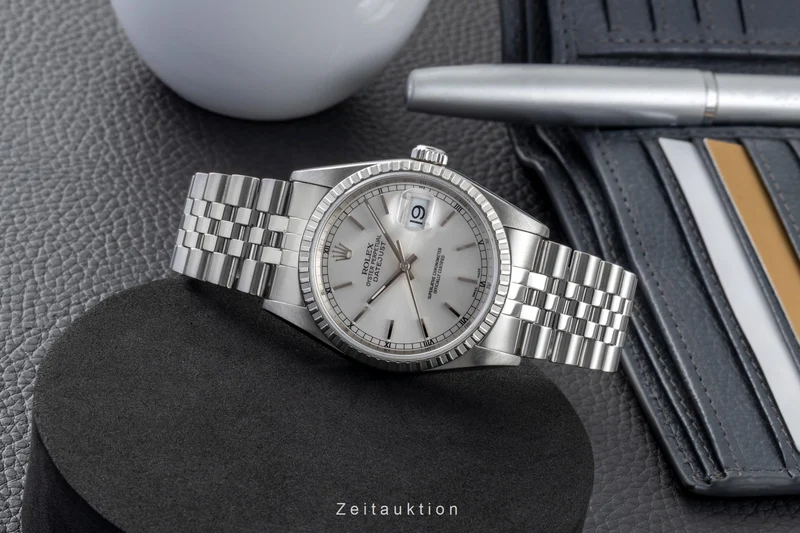 Rolex Datejust steel automatic men's watch 16220 [2601447]