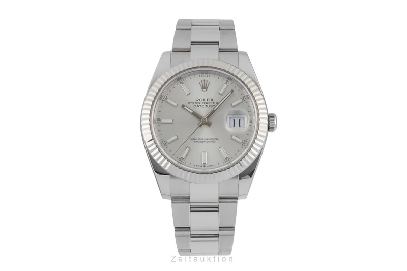 Rolex Datejust steel / white gold automatic men's watch 126334 [2601534]