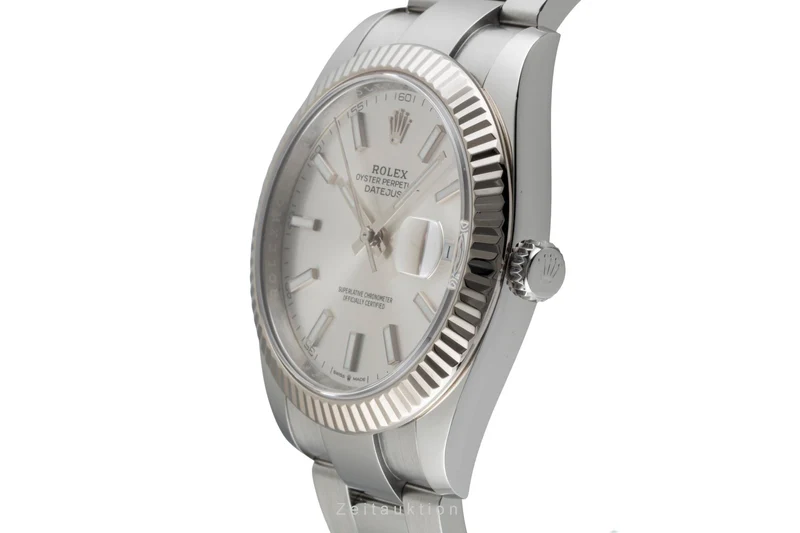 Rolex Datejust steel / white gold automatic men's watch 126334 [2601534]
