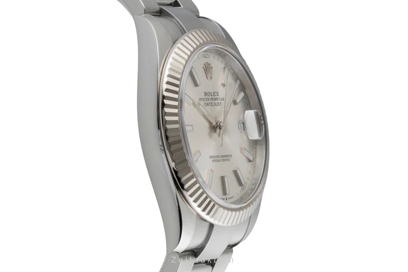 Rolex Datejust steel / white gold automatic men's watch 126334 [2601534]